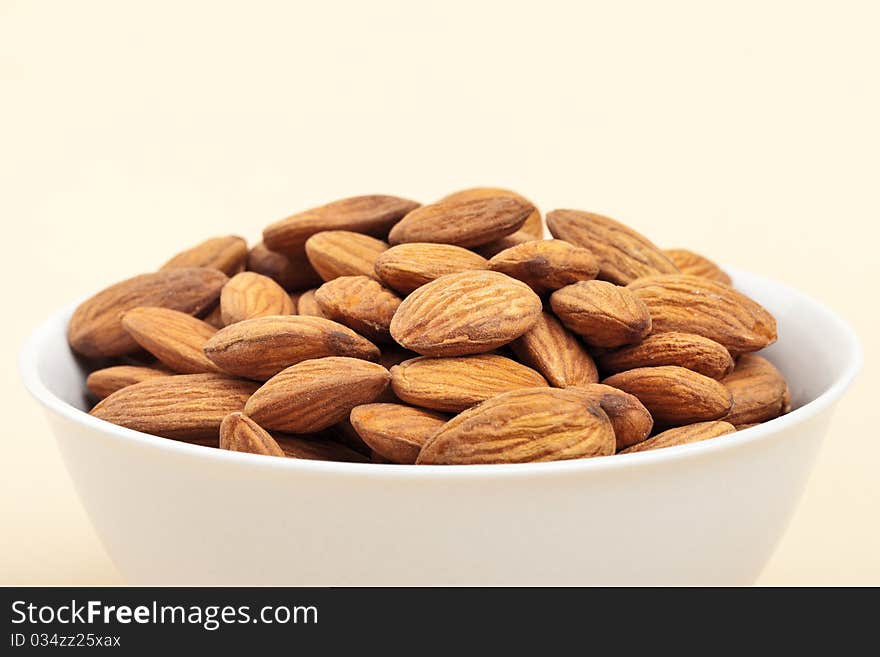 Nuts in a Bowl, almond