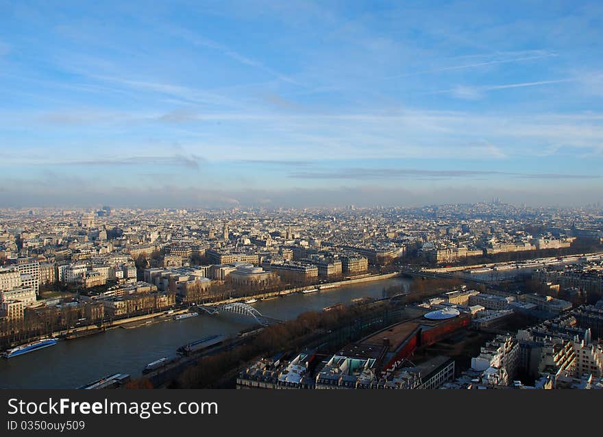 A full view of Paris