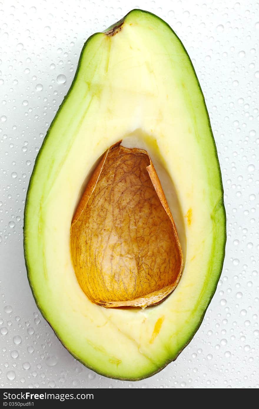 Ripe avocado