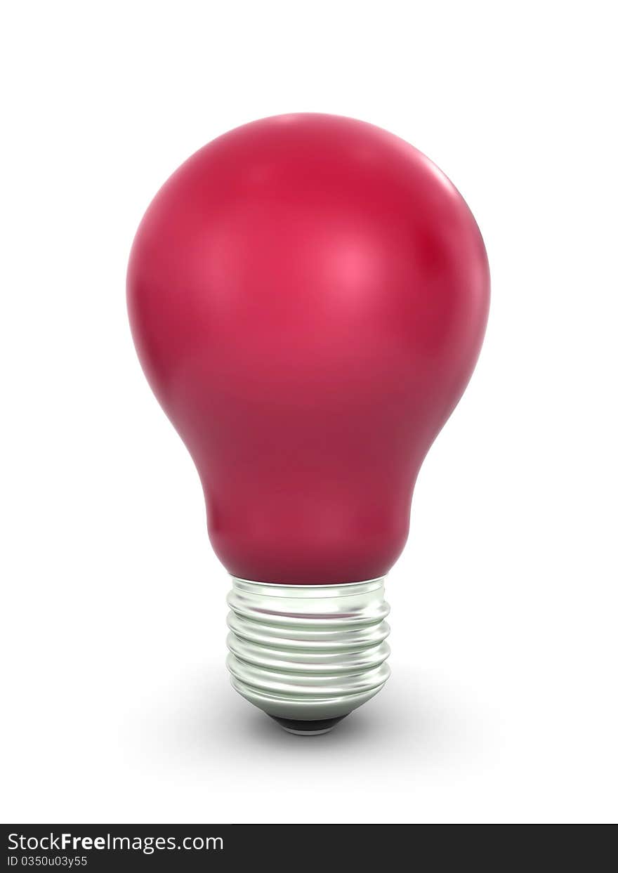 Red lightbulb