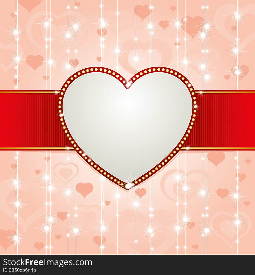 Valentine Days illustration heart