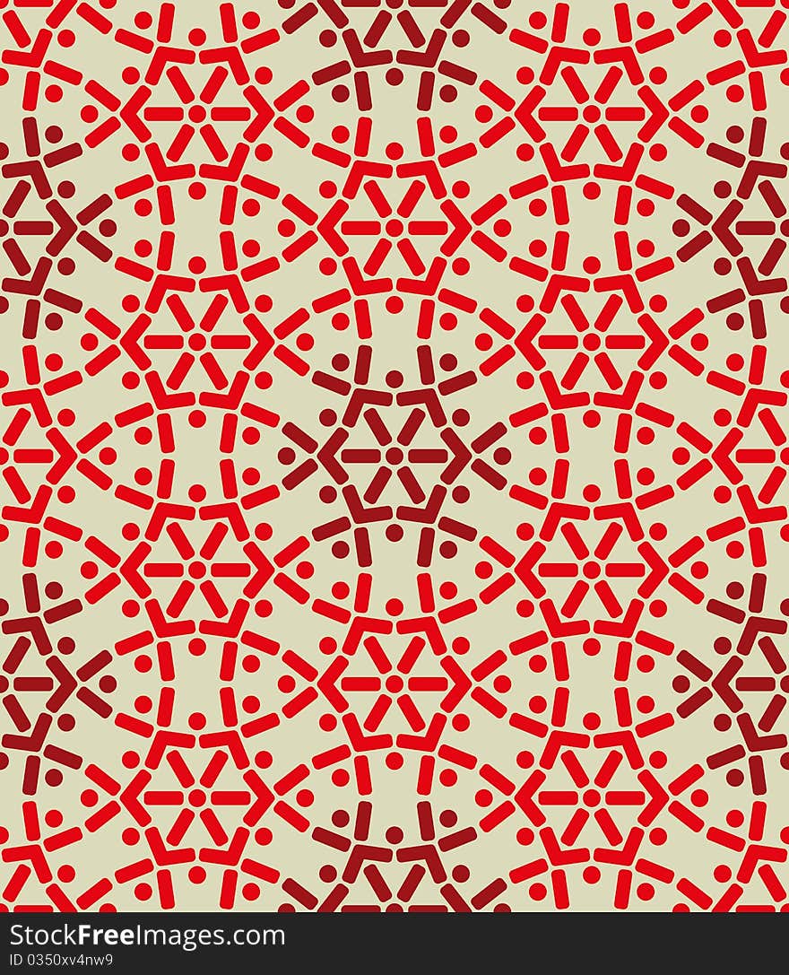 Vector seamless pattern with christmas elements. Vector seamless pattern with christmas elements