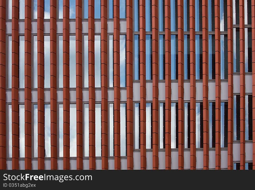 Modern building exterior - abstract background. Modern building exterior - abstract background