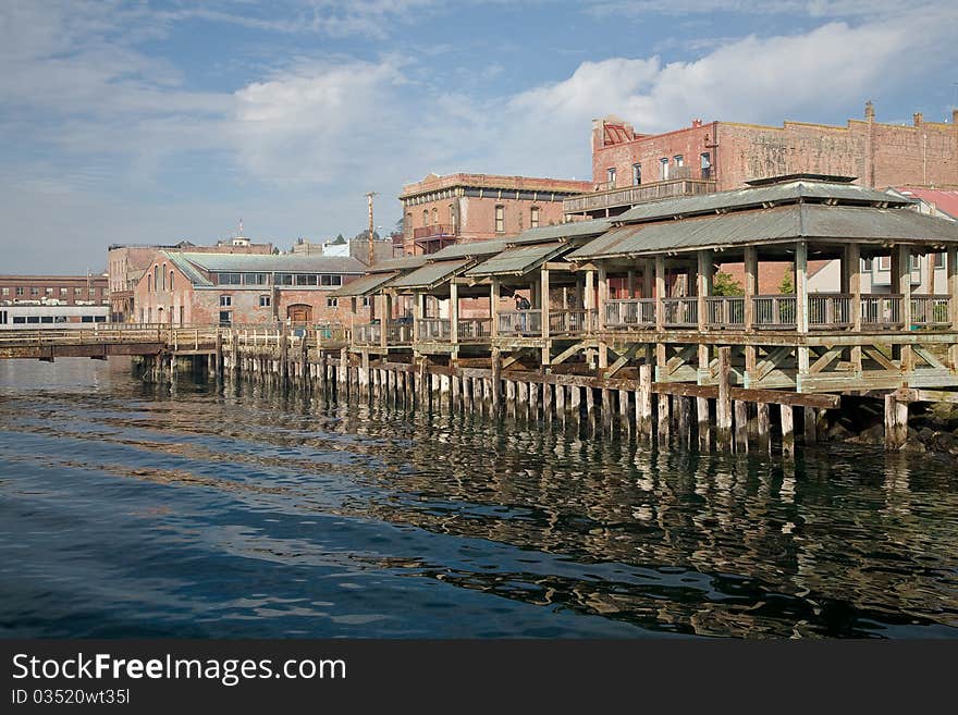 Waterfront in Port Townsend, Washington