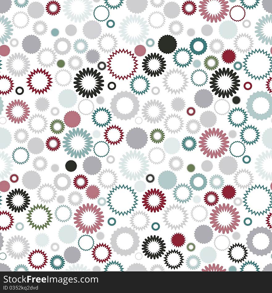 Seamless gear pattern