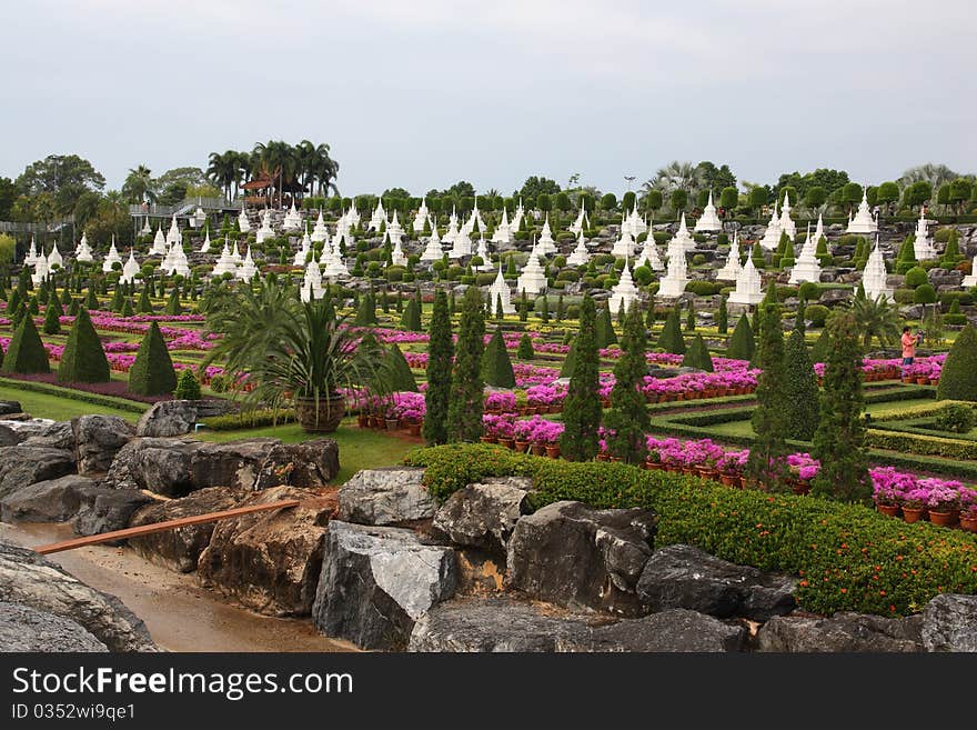 Creative of garden in Thailand.