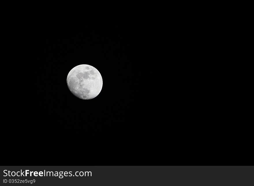 Tyco crater is the biggest on the moon. located near the bootom