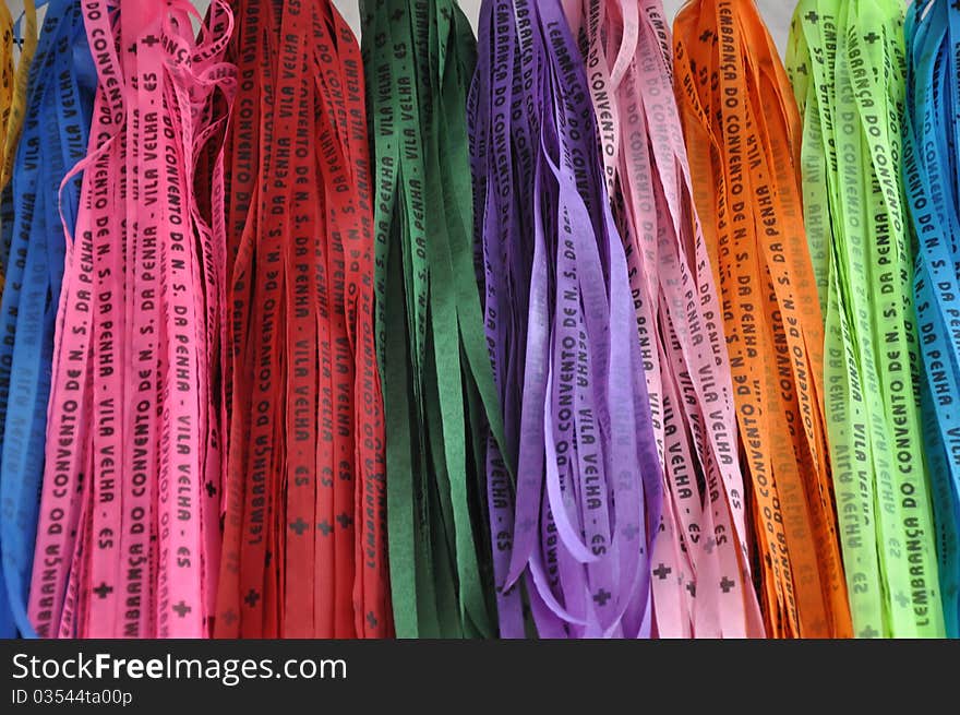 Colorful Bracelets Ribbons