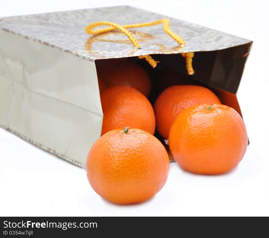 Package With Mandarines