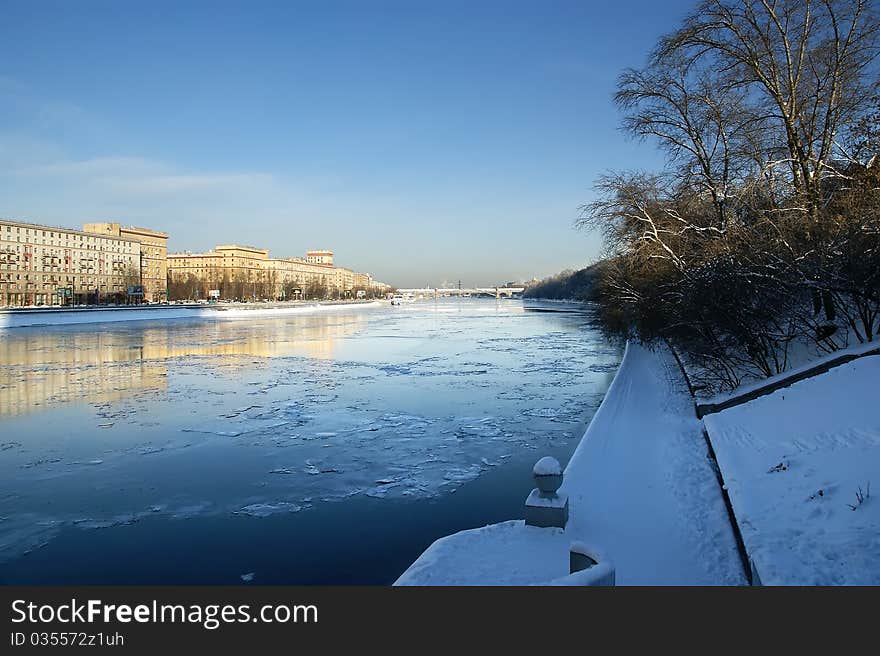 Moscow River and promenade