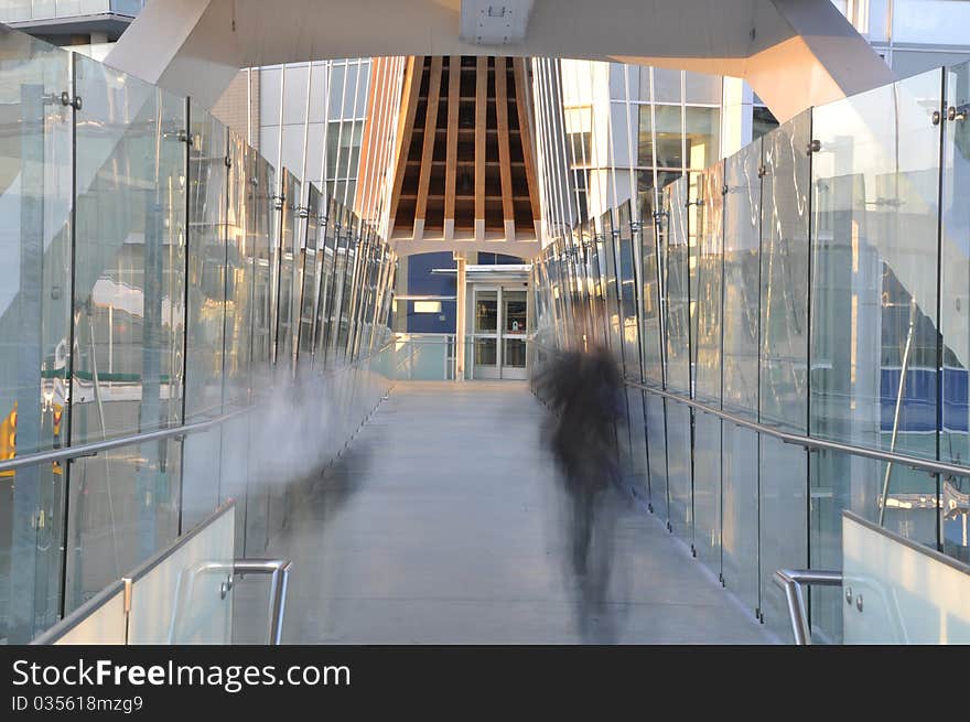 Commerce and pedestrian bridge