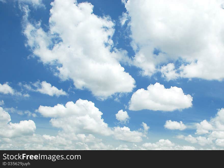 Sky landscape blue clound nature. Sky landscape blue clound nature