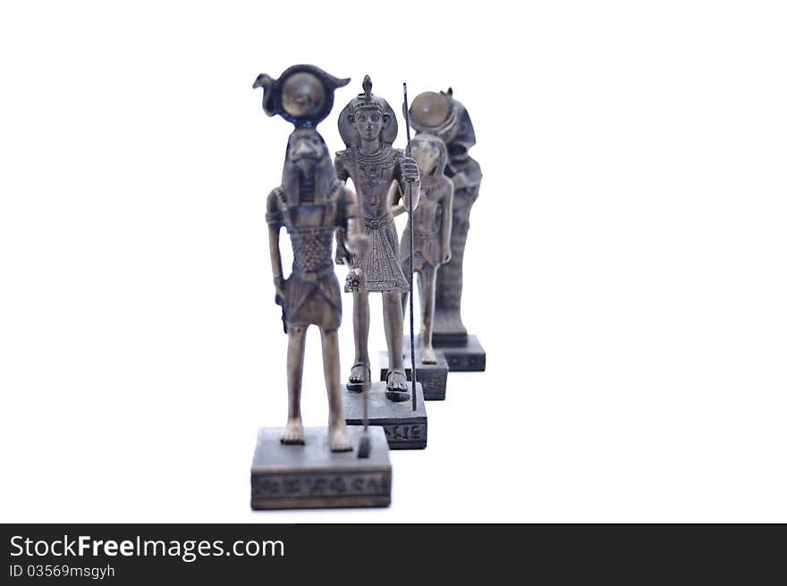 Egyptian ceramic figures