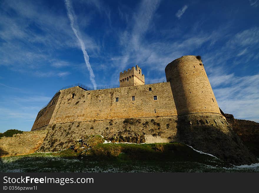 This medieval castle was an important military outpost of the republic of Florence during the wars with Siena. This medieval castle was an important military outpost of the republic of Florence during the wars with Siena