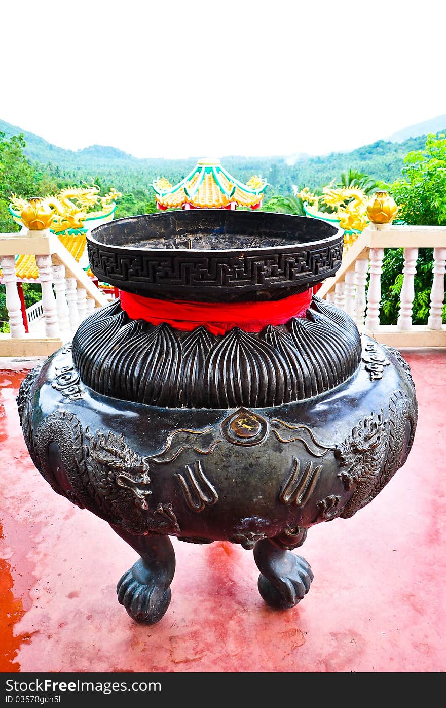 Joss Stick Pot in china.