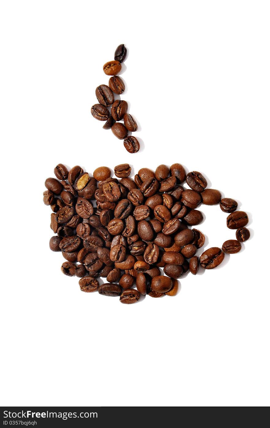 Cup Of Coffee Beans