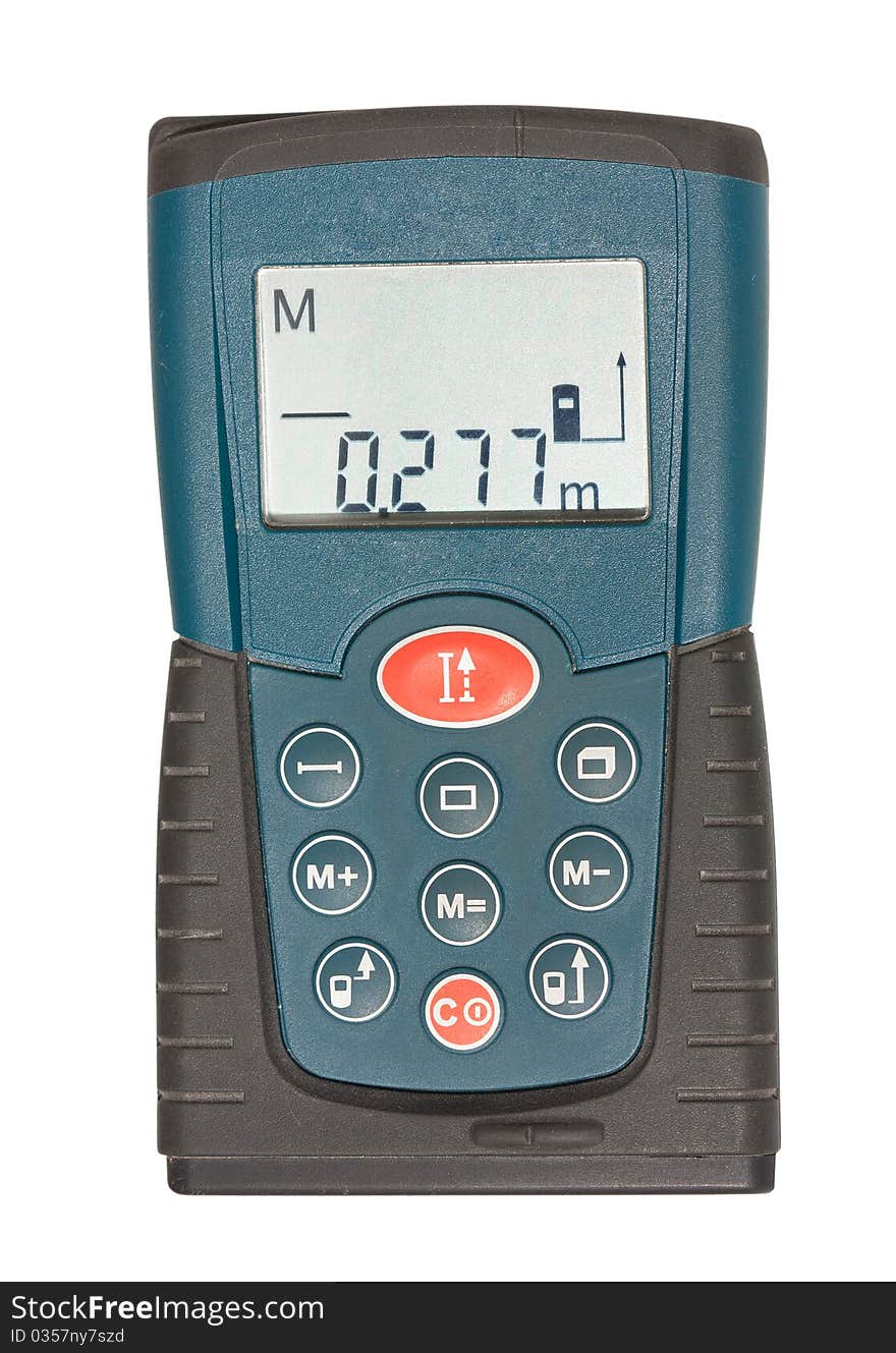 The device for measurement of distances by a contactless method. The device for measurement of distances by a contactless method