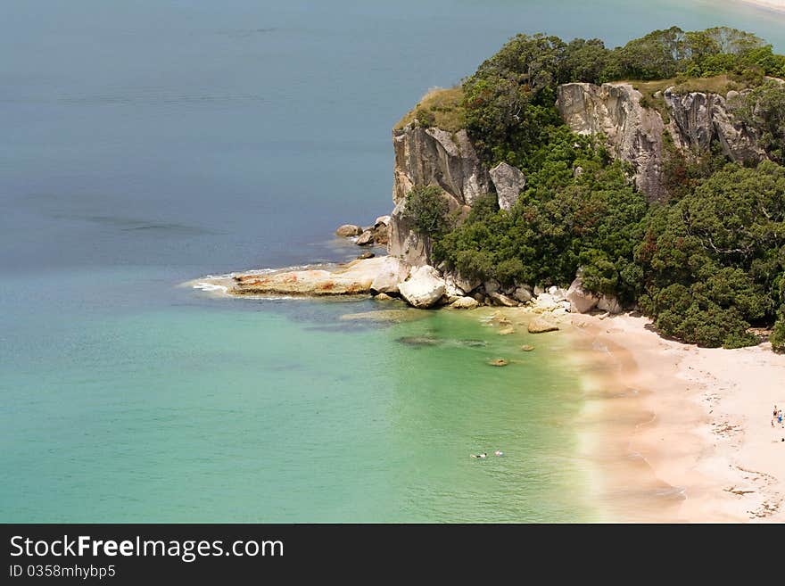 Sea Beach Aerial View