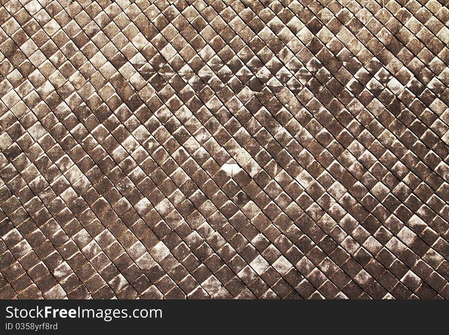 This is a roof of temple, bangkok Thailand. This is a roof of temple, bangkok Thailand