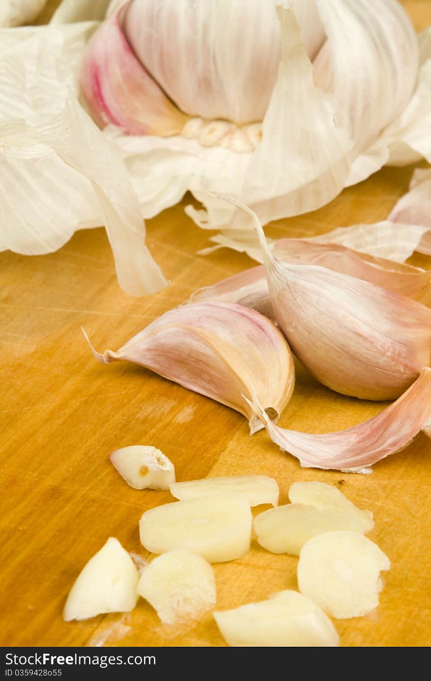 Fresh Garlic Cloves