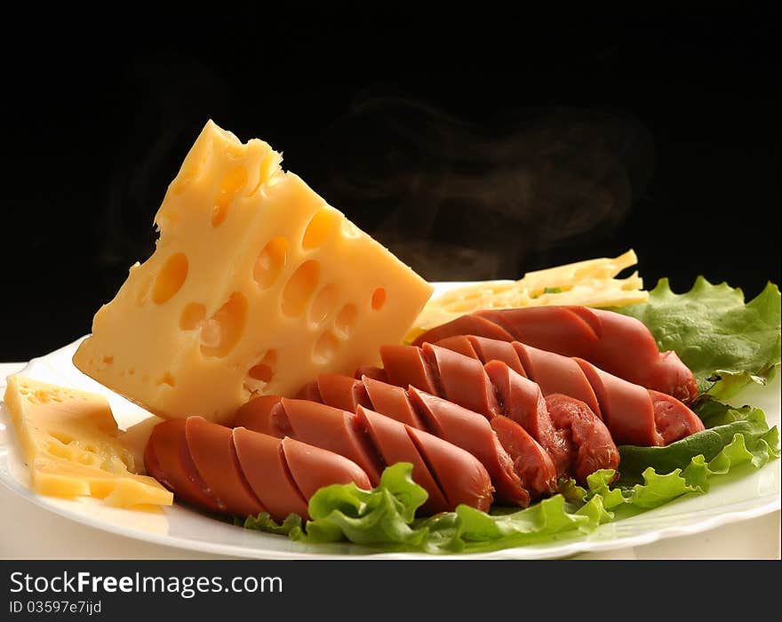 Sausages With Cheese