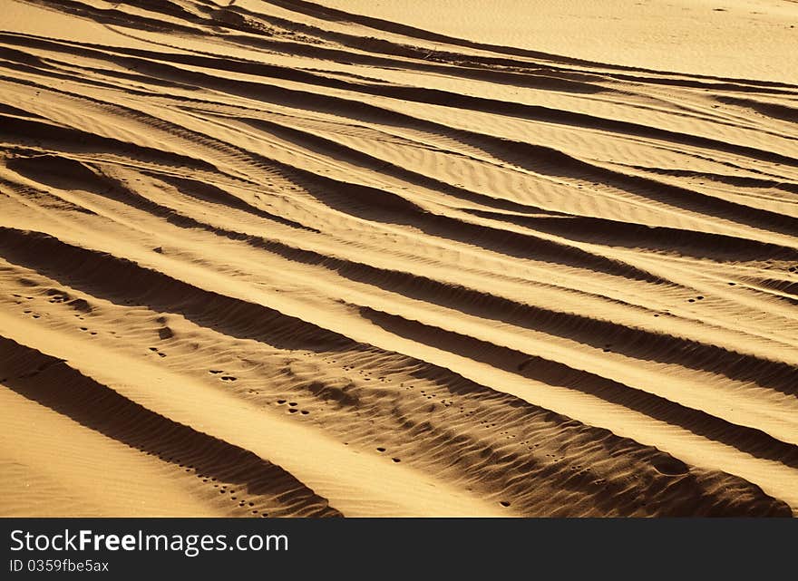 Inner Mongolia, China EJINAQI of Sand desert.