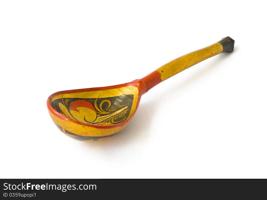 Wooden Hohloma Spoon