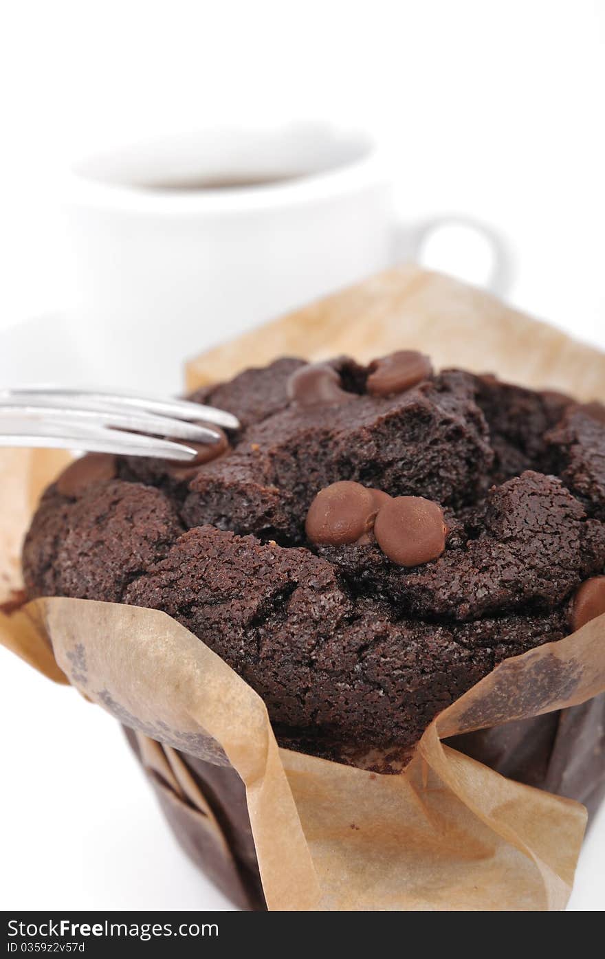 Chocolate muffin