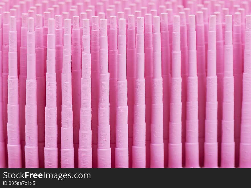 Background with macro view of pink rubber sponge