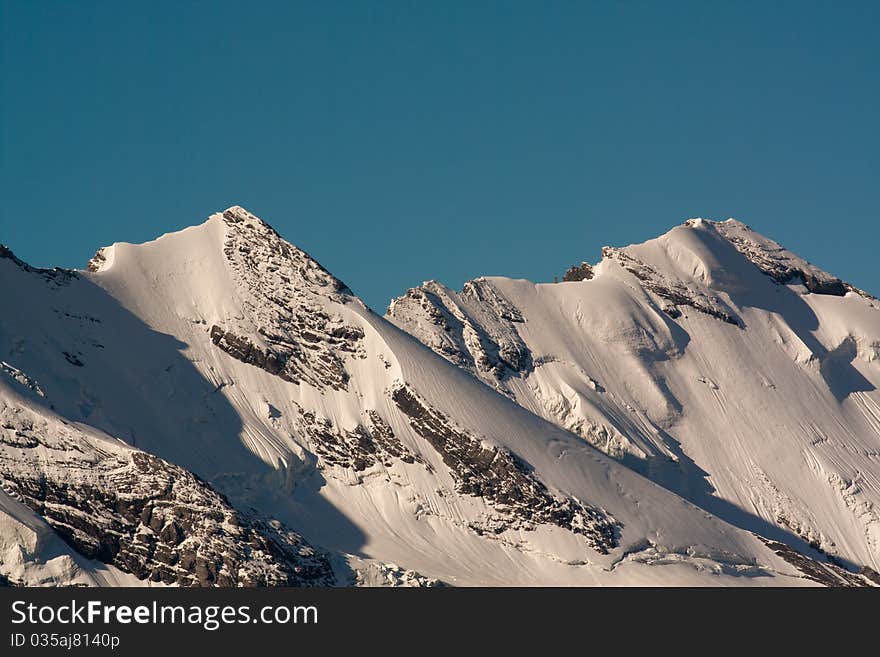 View from the Schilthorn mountain