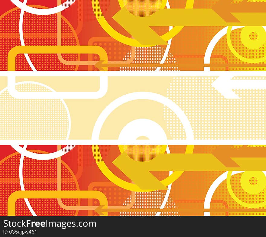 Abstract colorful circle banner backgrounds. Abstract colorful circle banner backgrounds