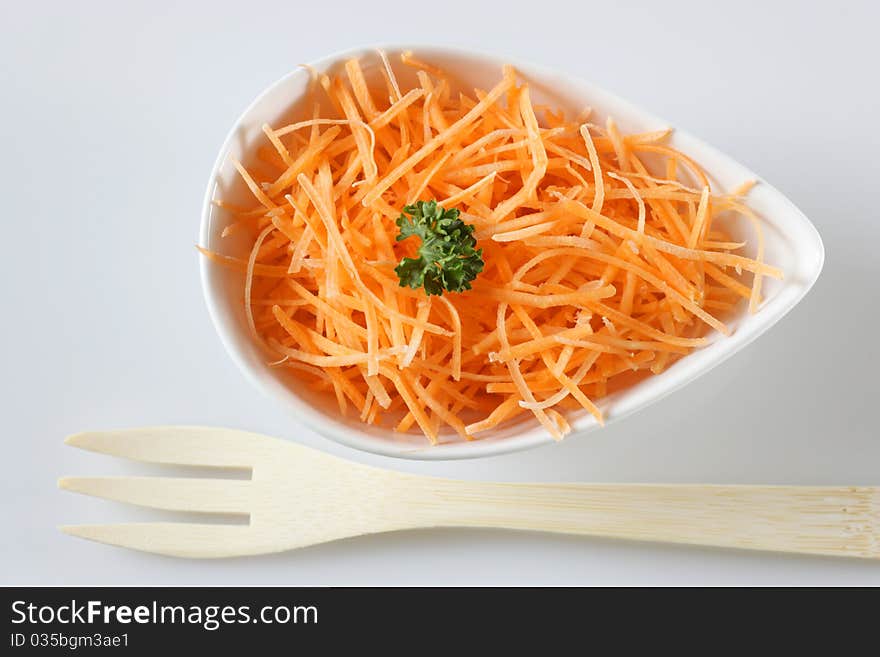 Grated carrot