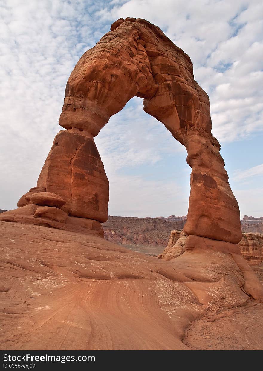 Strange rock formations at Arches National Park, USA. Strange rock formations at Arches National Park, USA