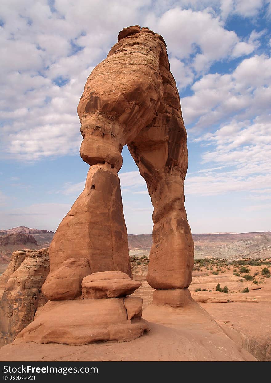 Strange rock formations at Arches National Park, USA. Strange rock formations at Arches National Park, USA