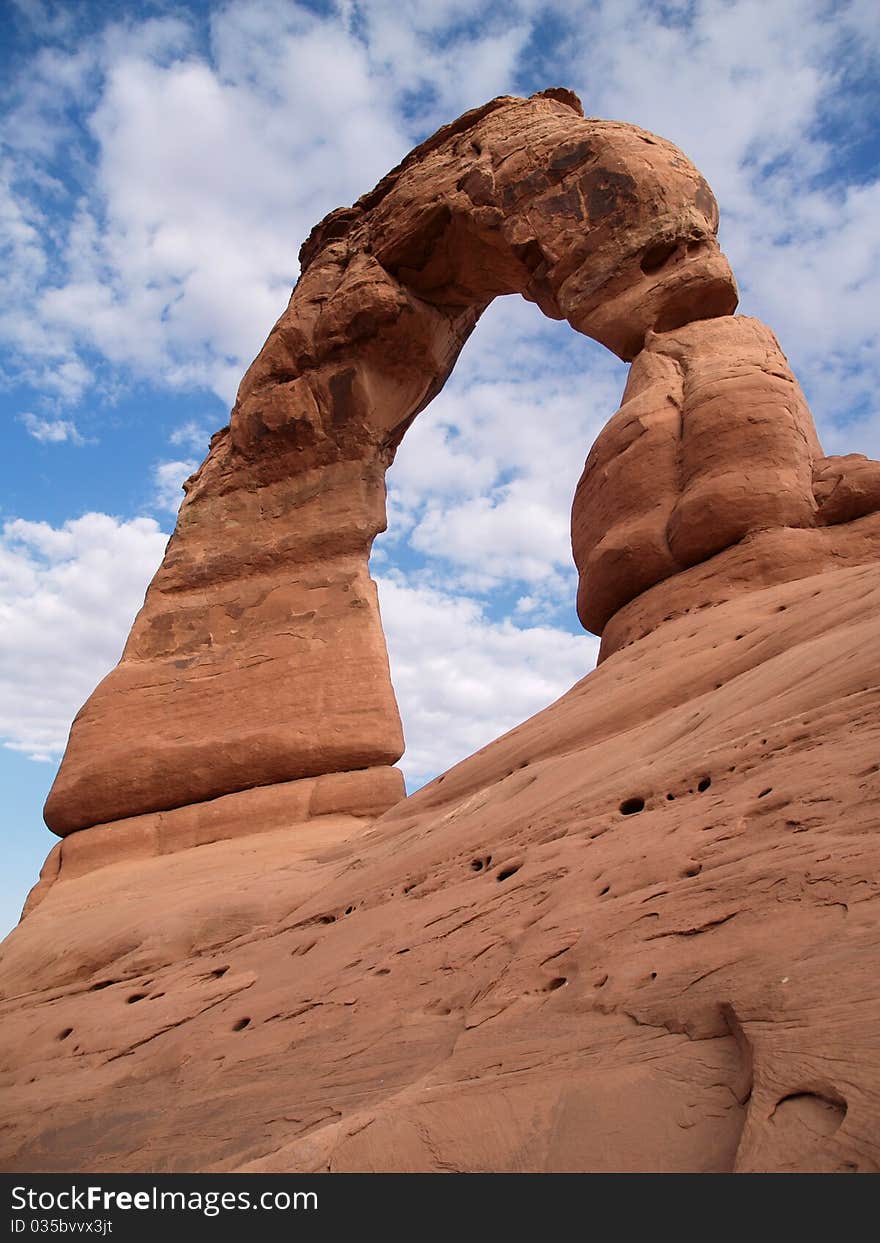 Strange rock formations at Arches National Park, USA. Strange rock formations at Arches National Park, USA