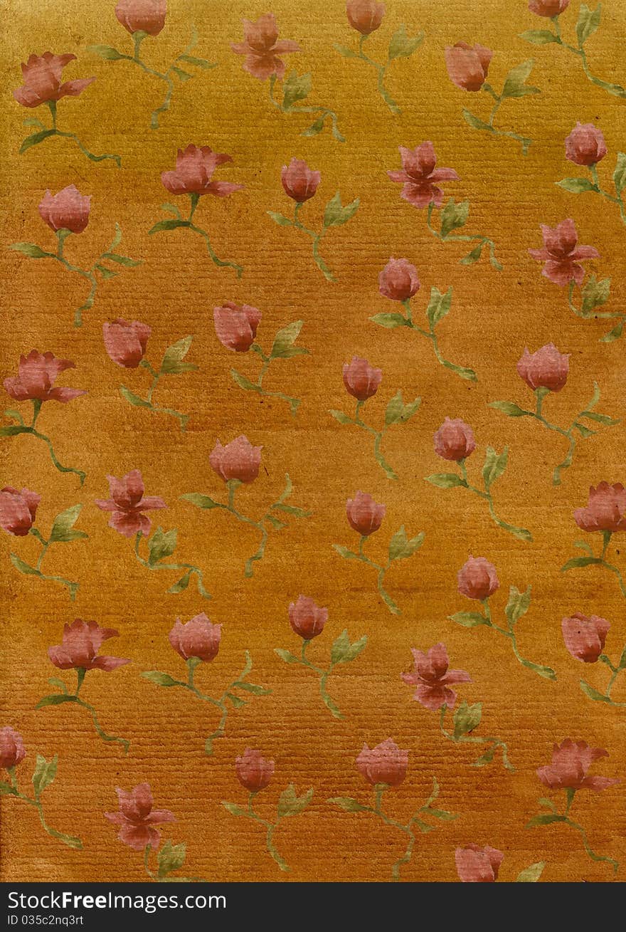 Decorative texture with rose flowers. Decorative texture with rose flowers.