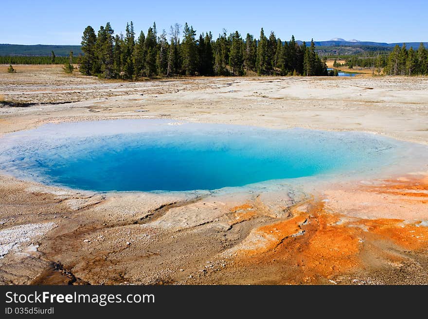 Opal Hot Spring, Yellowstone