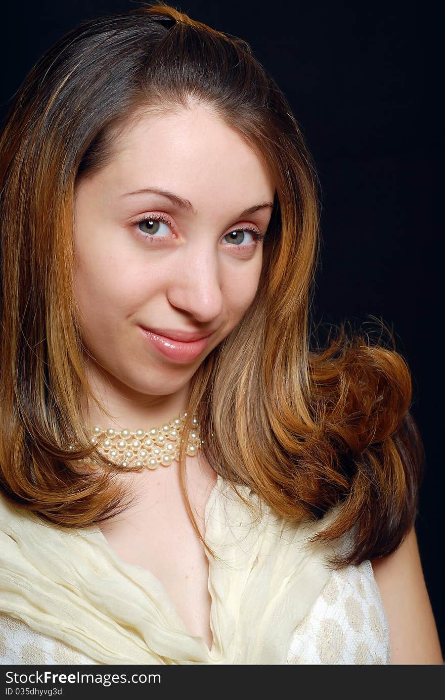 Close up shot of an elegant young hispanic woman. Close up shot of an elegant young hispanic woman