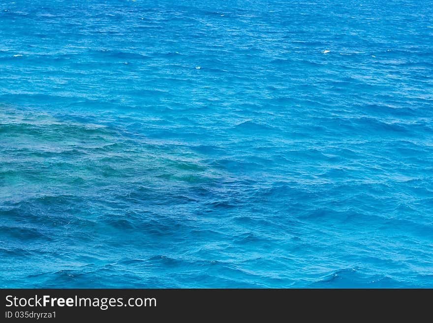 Sea water - texture, blue aqua