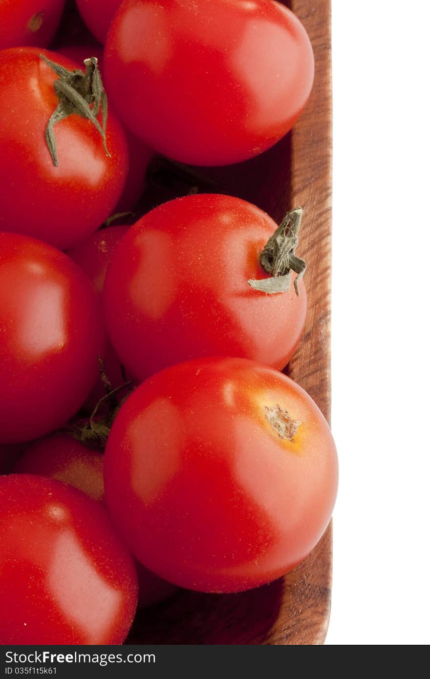 Small red tomatoes