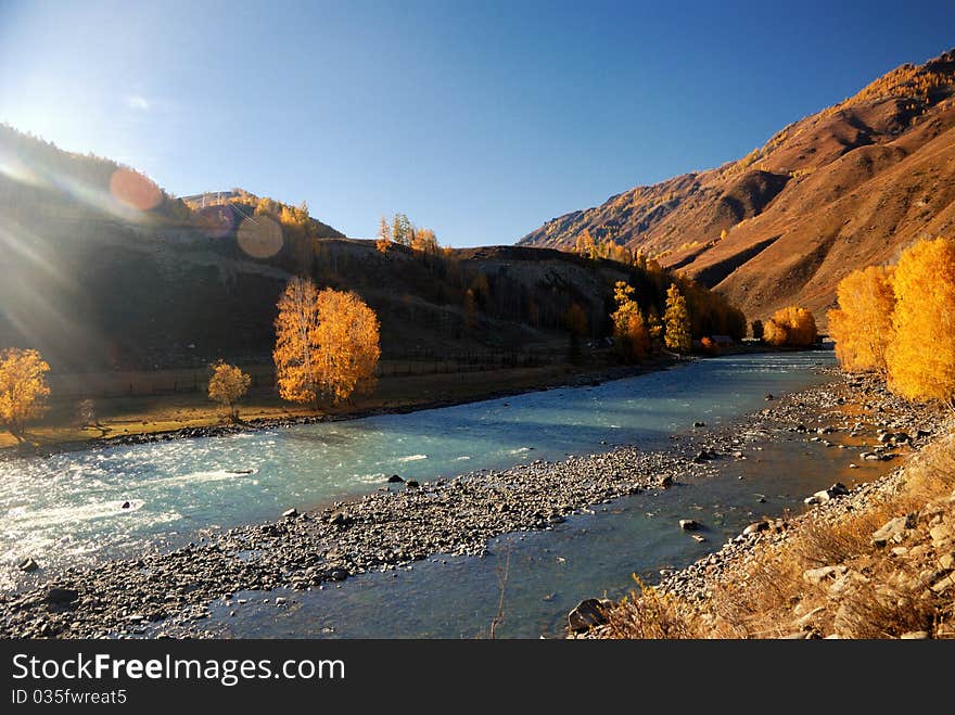 Photoed in the fall in north of Sinkiang China. Photoed in the fall in north of Sinkiang China.