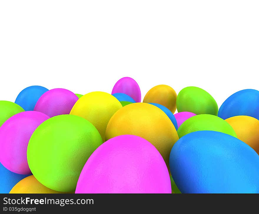 Colorful Easter Eggs