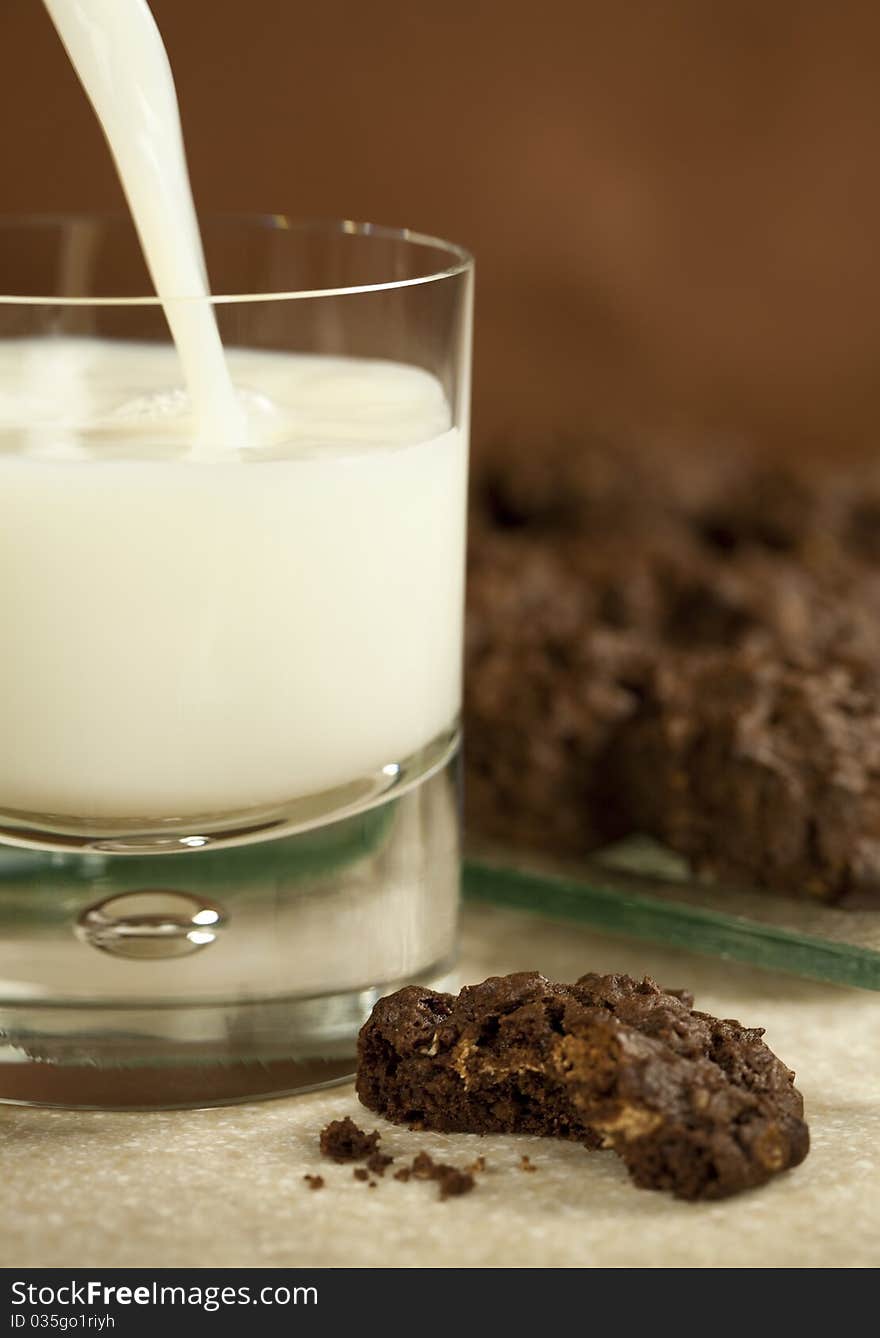 Milk and cookies