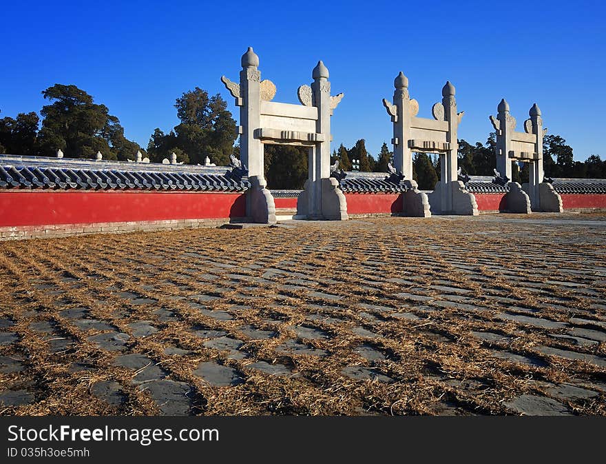 Temple of Heaven ，Beijing，China