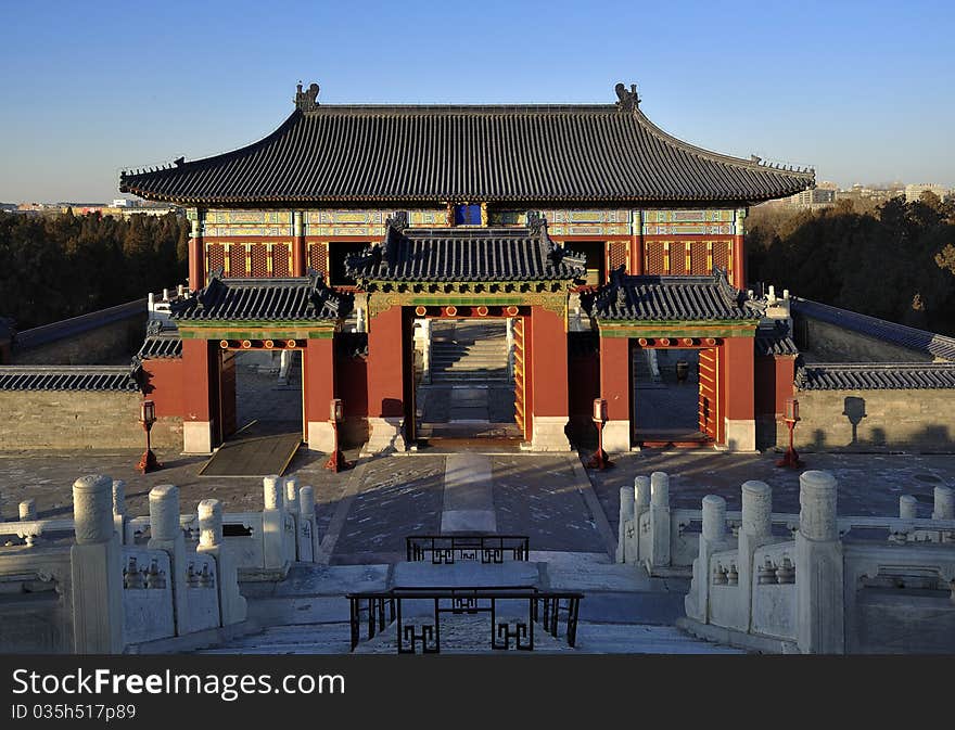 Temple of Heaven ，Beijing，China