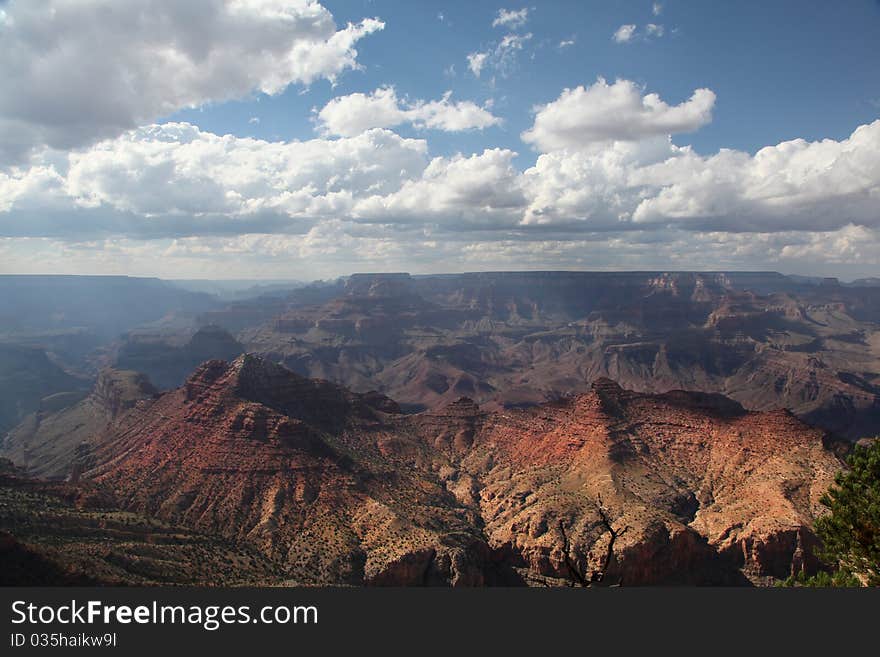 Sunset at the Grand Canyon, South Rim