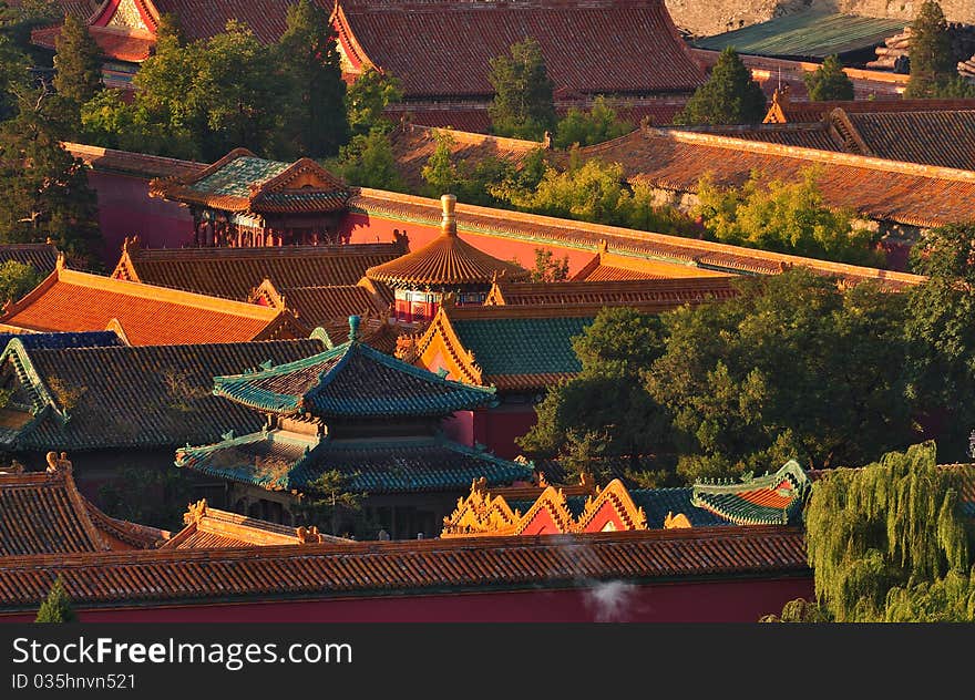 Beijing Forbidden City，China