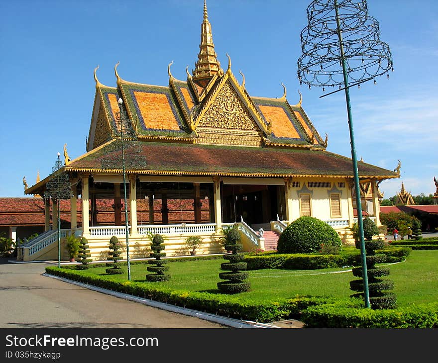 Buildings of Park Royal in Phnom Penh