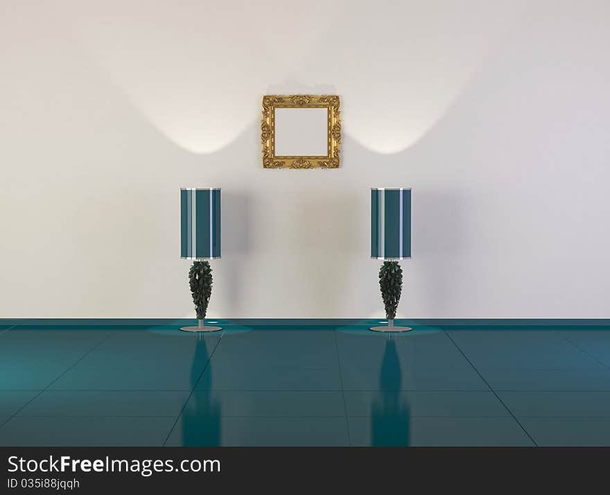 Design interior of elegance modern room, minimalism, similar compositions available in my portfolio