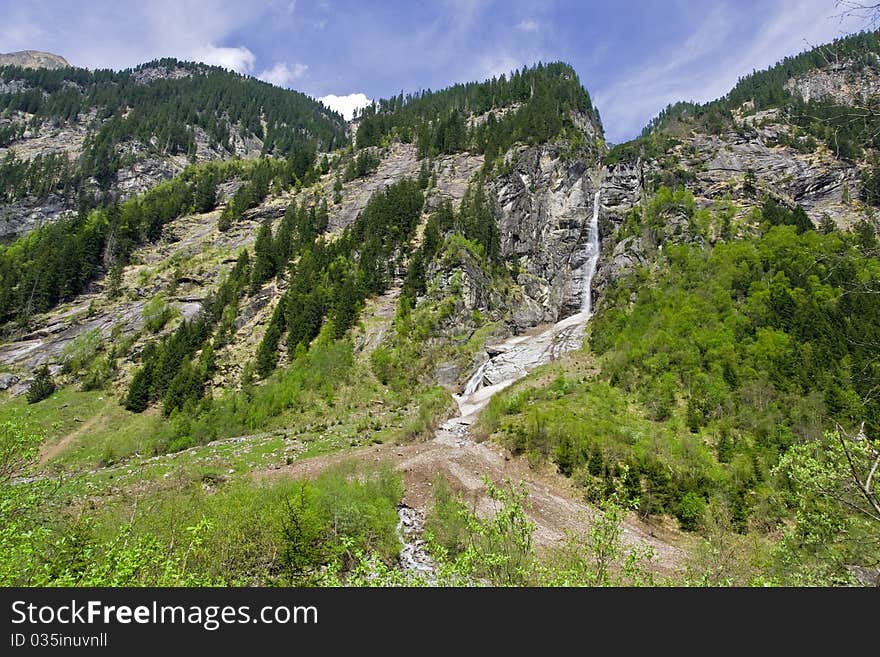 At  Floitenground by Ginzling, Zillertaler Alps, Austria